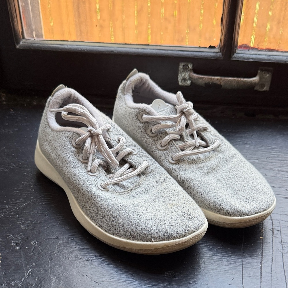 Allbirds Light Gray Wool Sneakers